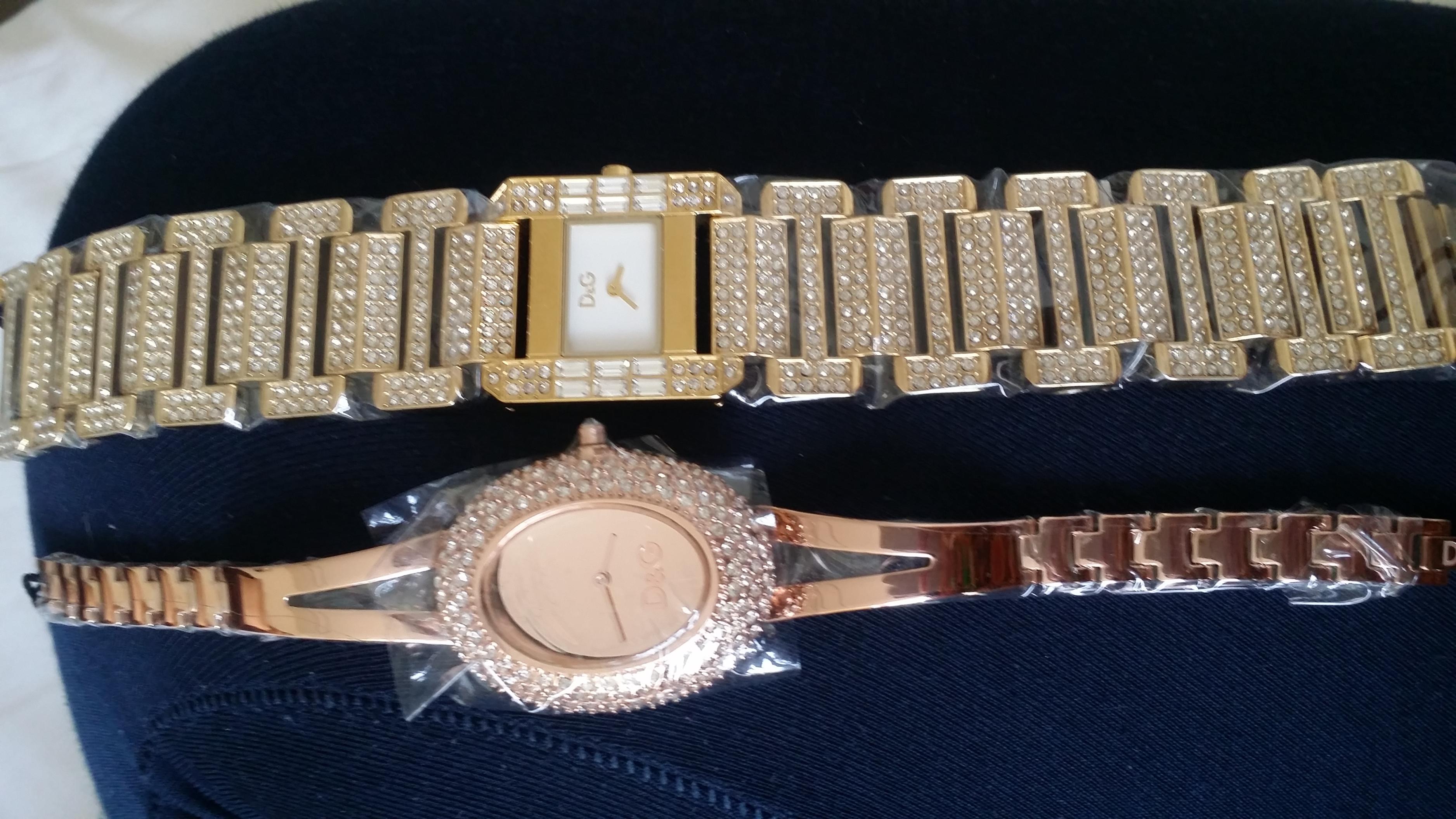 d&g"星光璀璨"女士珠宝腕表