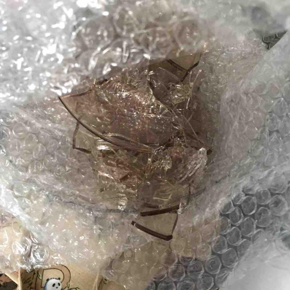 康宁(pyrex)耐热玻璃茶色餐具6件组